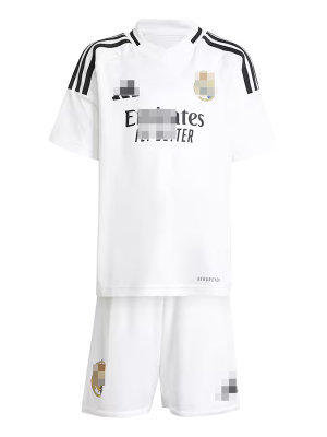 camiseta real madrid 2024/2025 home niño kit