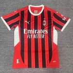 camiseta ac milan 2024/2025 home