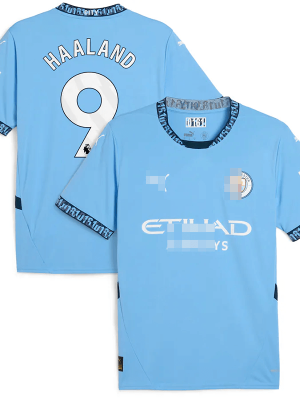 camiseta haaland 9 manchester city 2024/2025 home