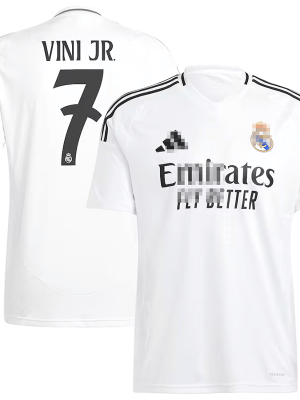 camiseta vini jr. 7 real madrid 2024/2025 home